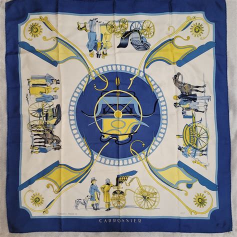 ebay Hermes scarves vintage